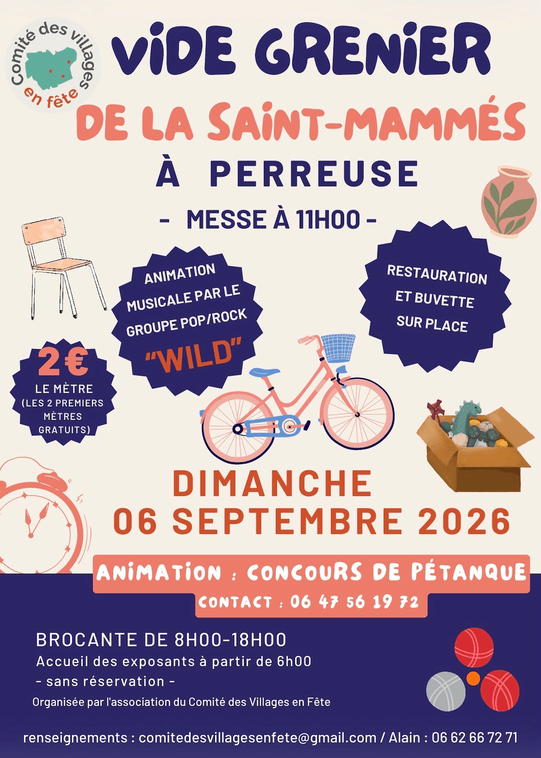 Flyer du vide-grenier