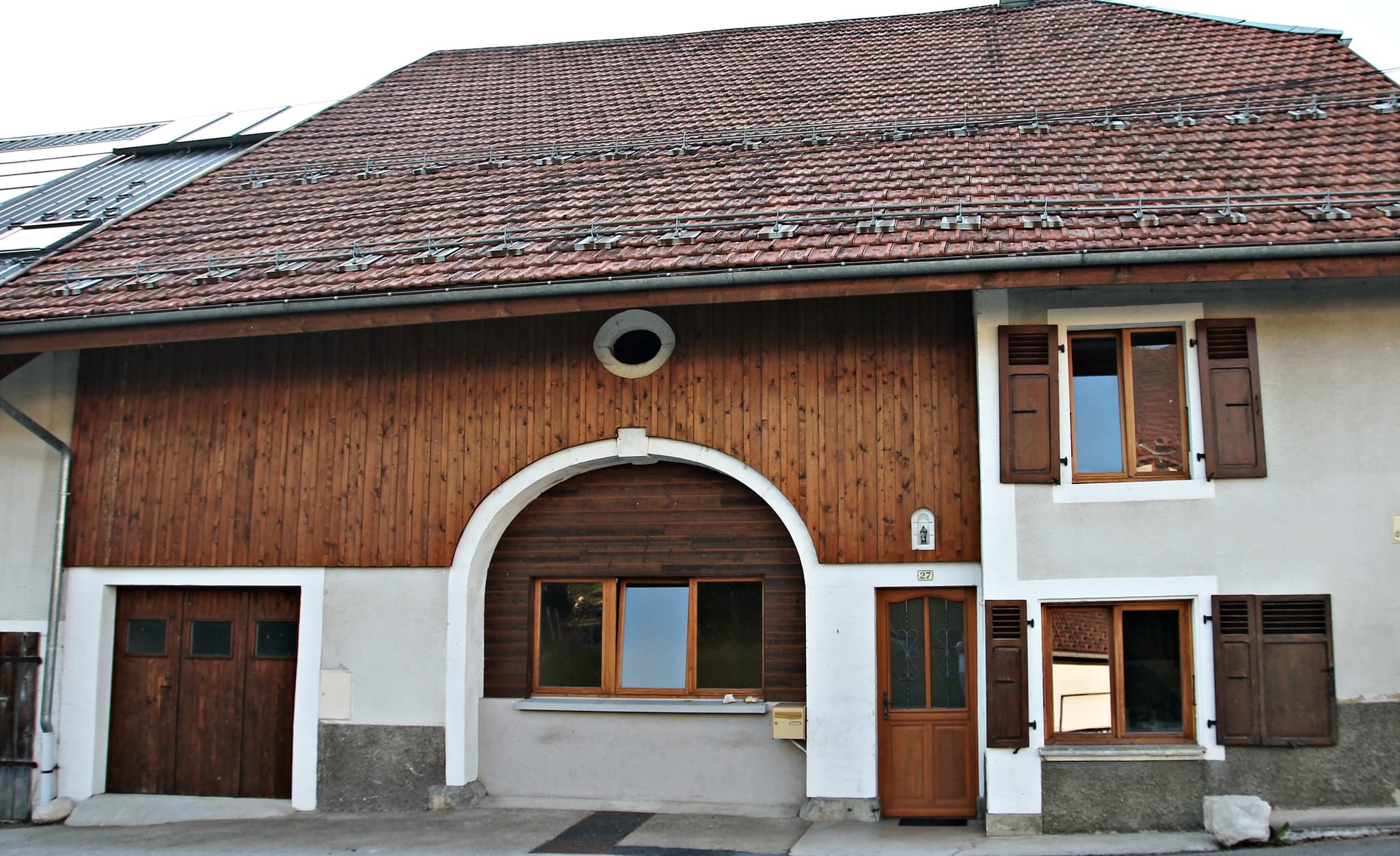 Façade du Gîte Les Hirondelles