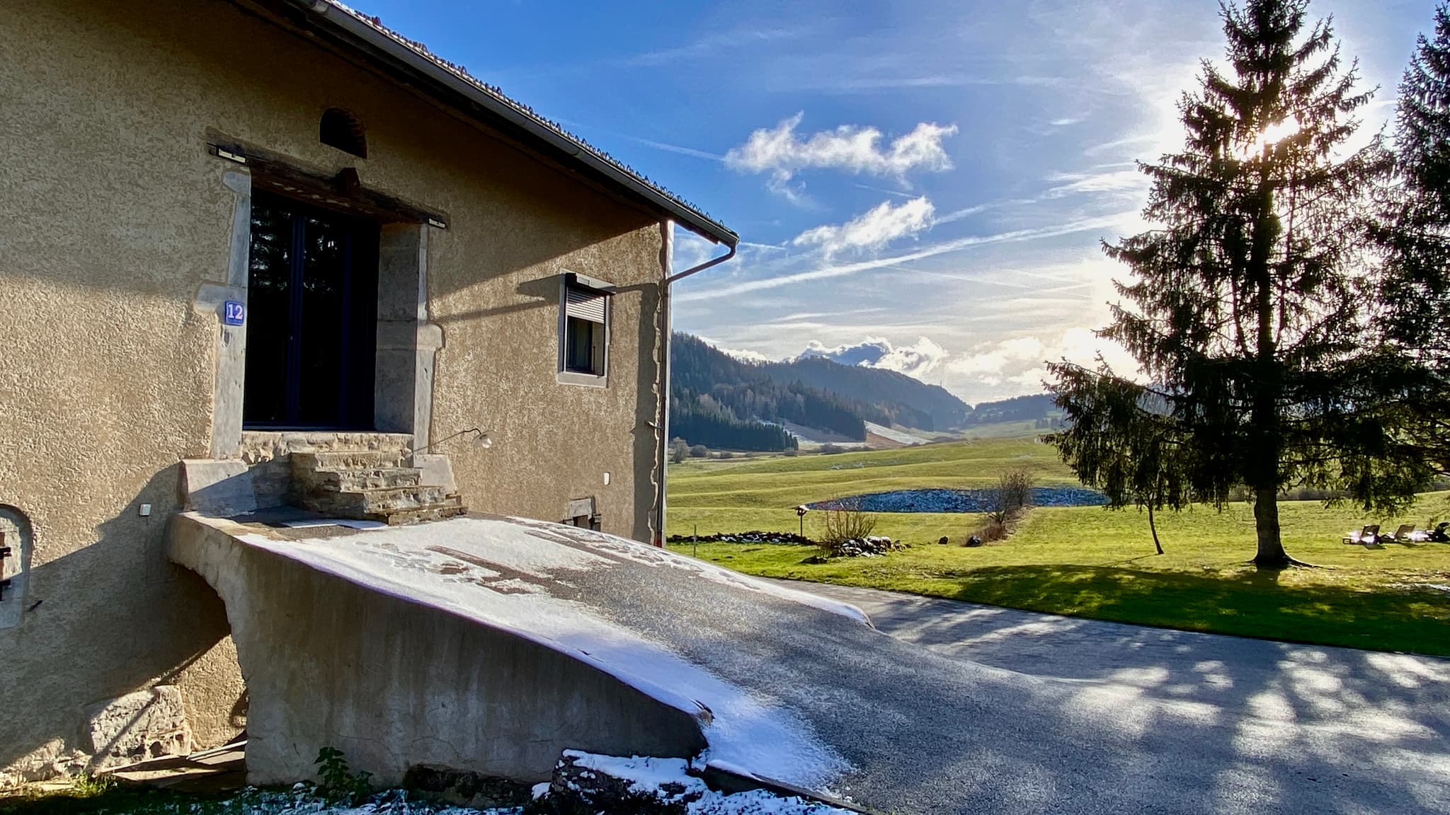 Entrée gîte