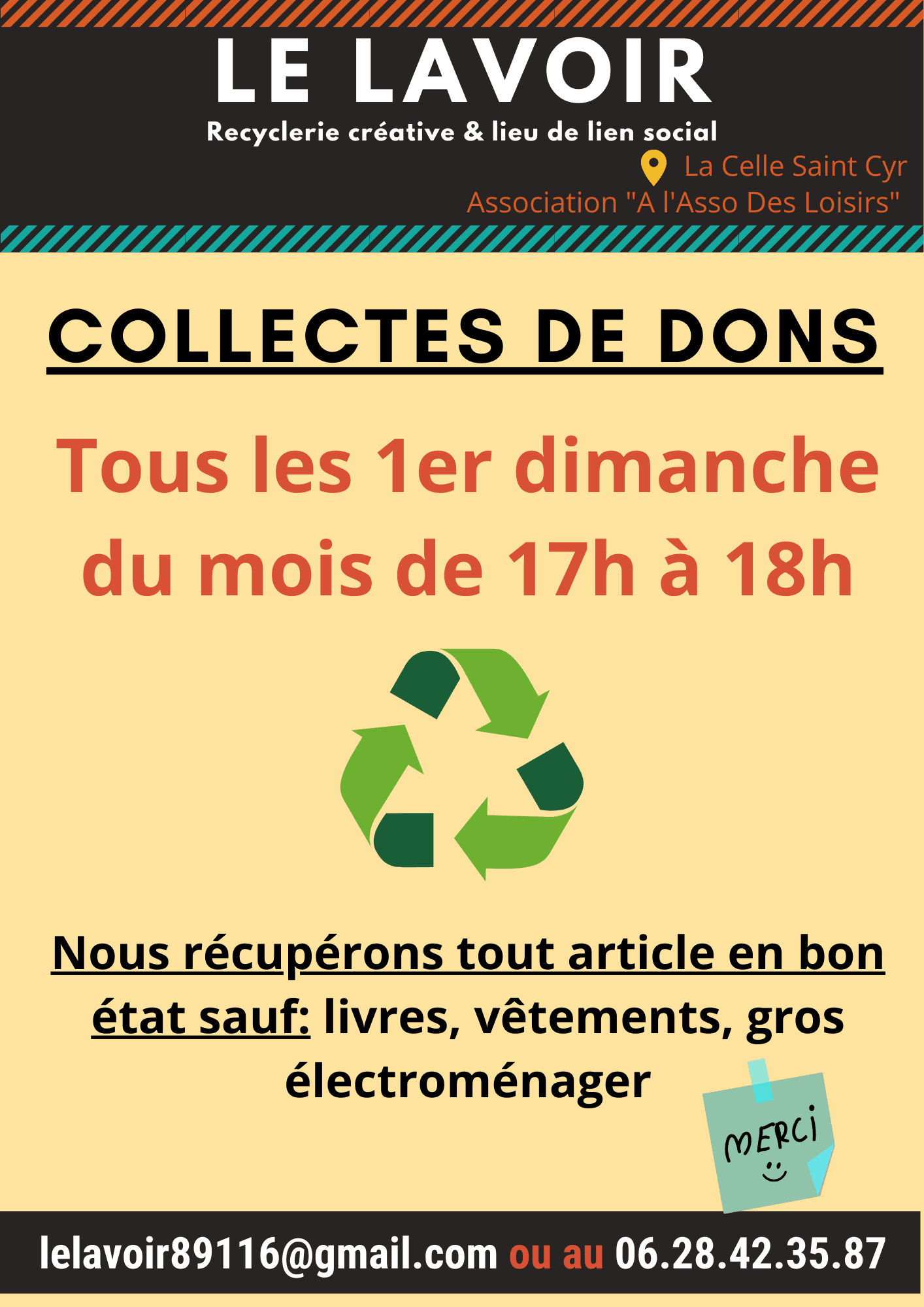 Les collectes de dons