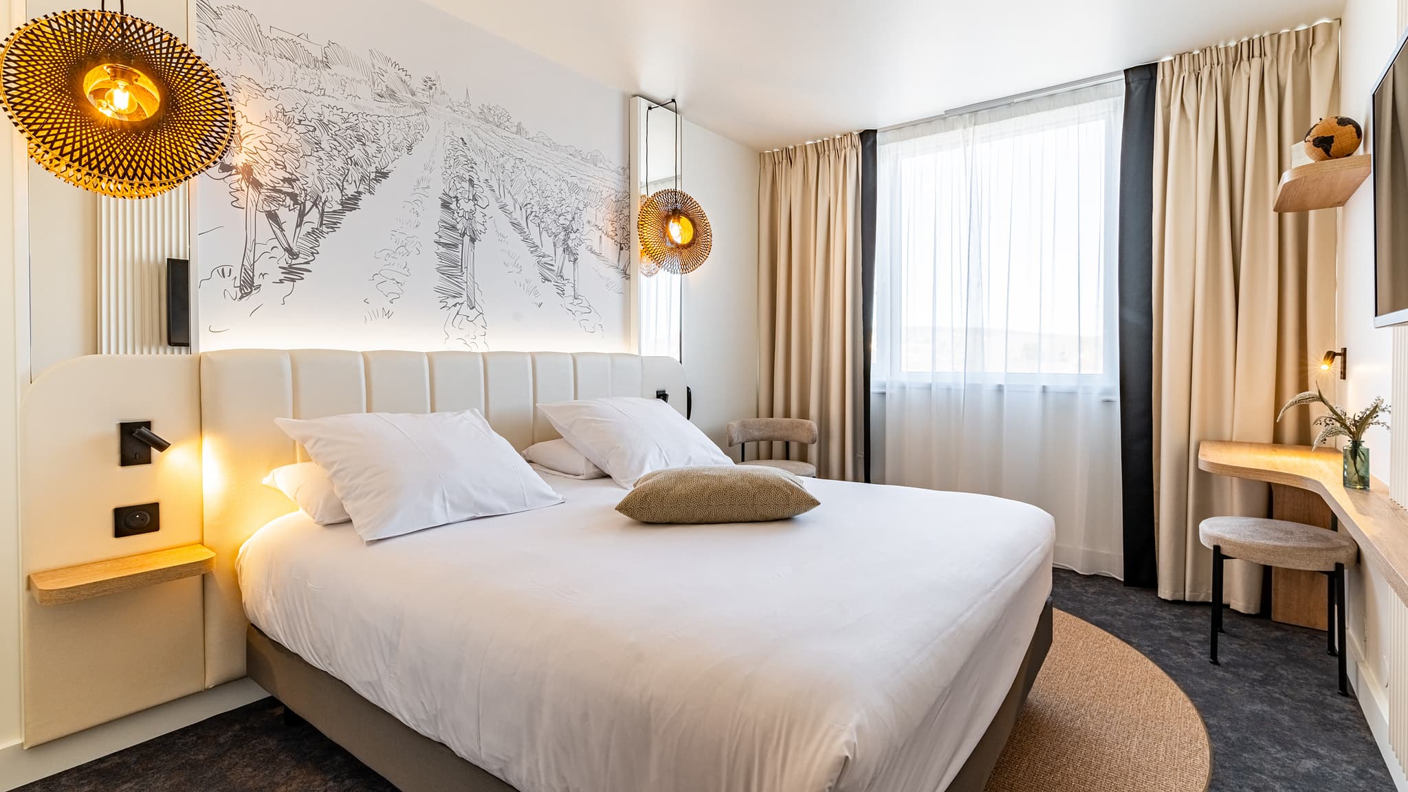 Chambre "Classique" rénovée