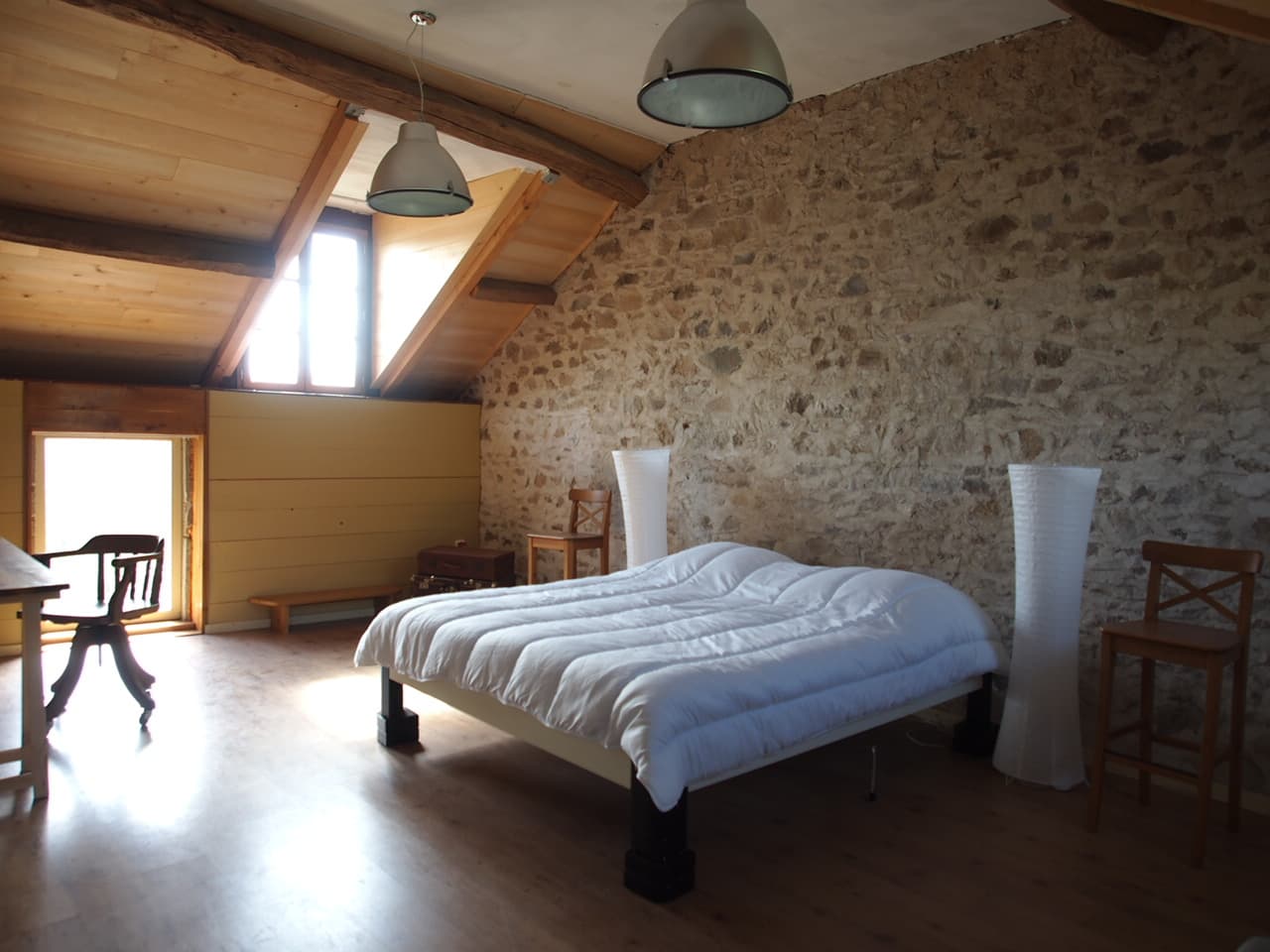 Chambre principale - Gîte Ouest