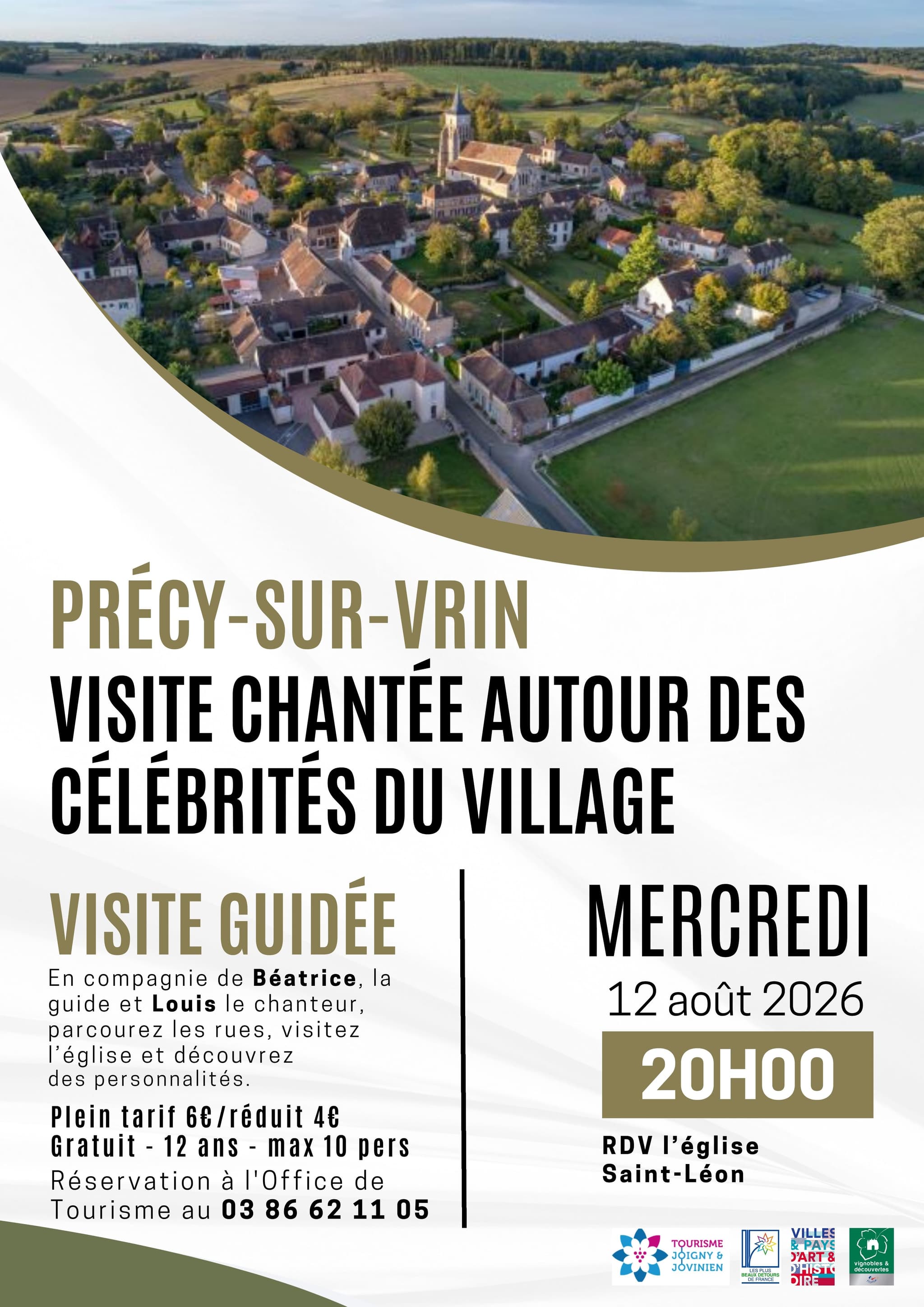 Visite Guidée 2026 - Précy-sur-Vrin 12 aout