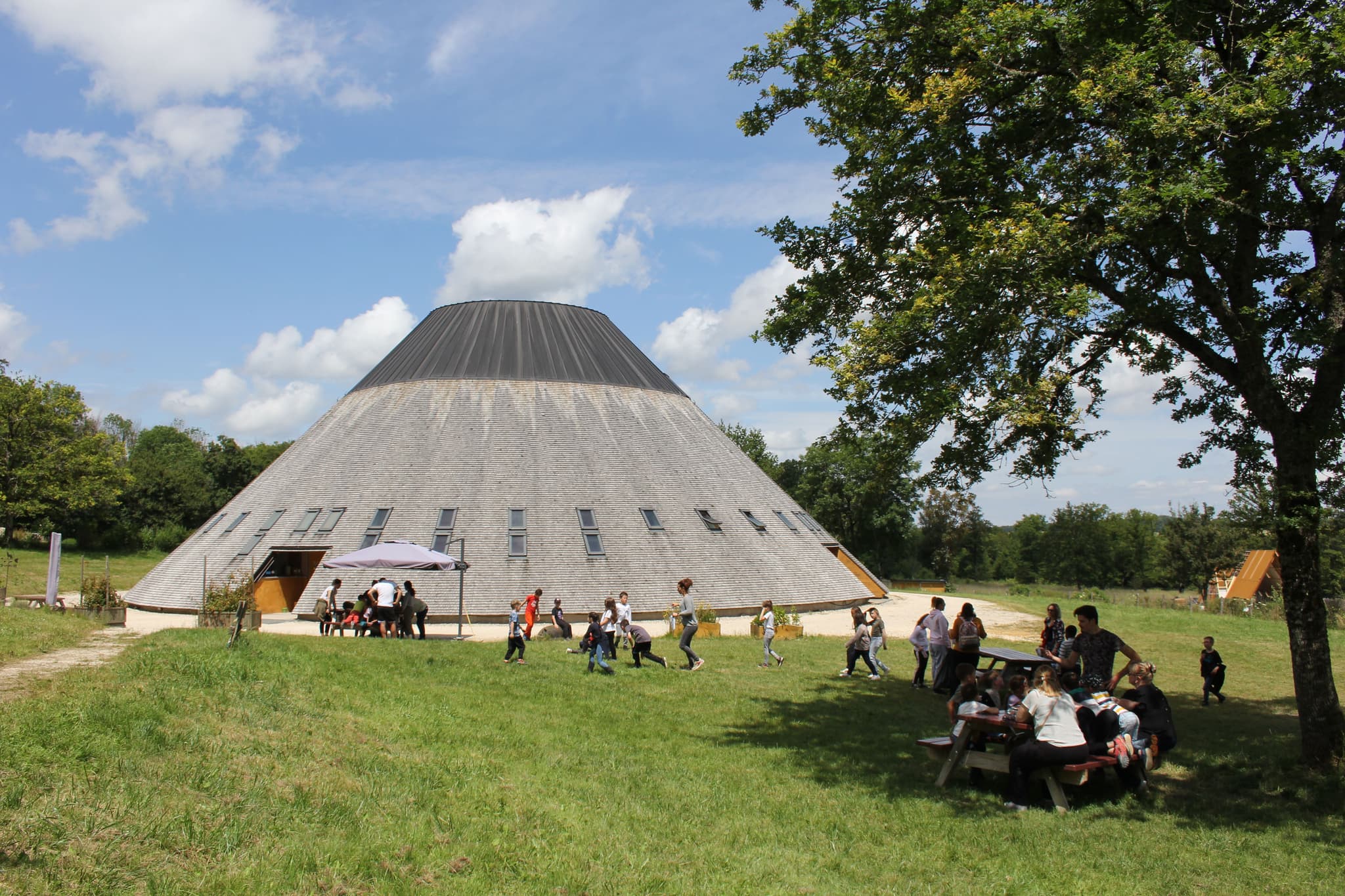 Pyramide et enfants