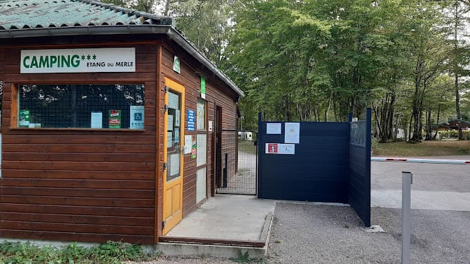 Reception camping du Merle