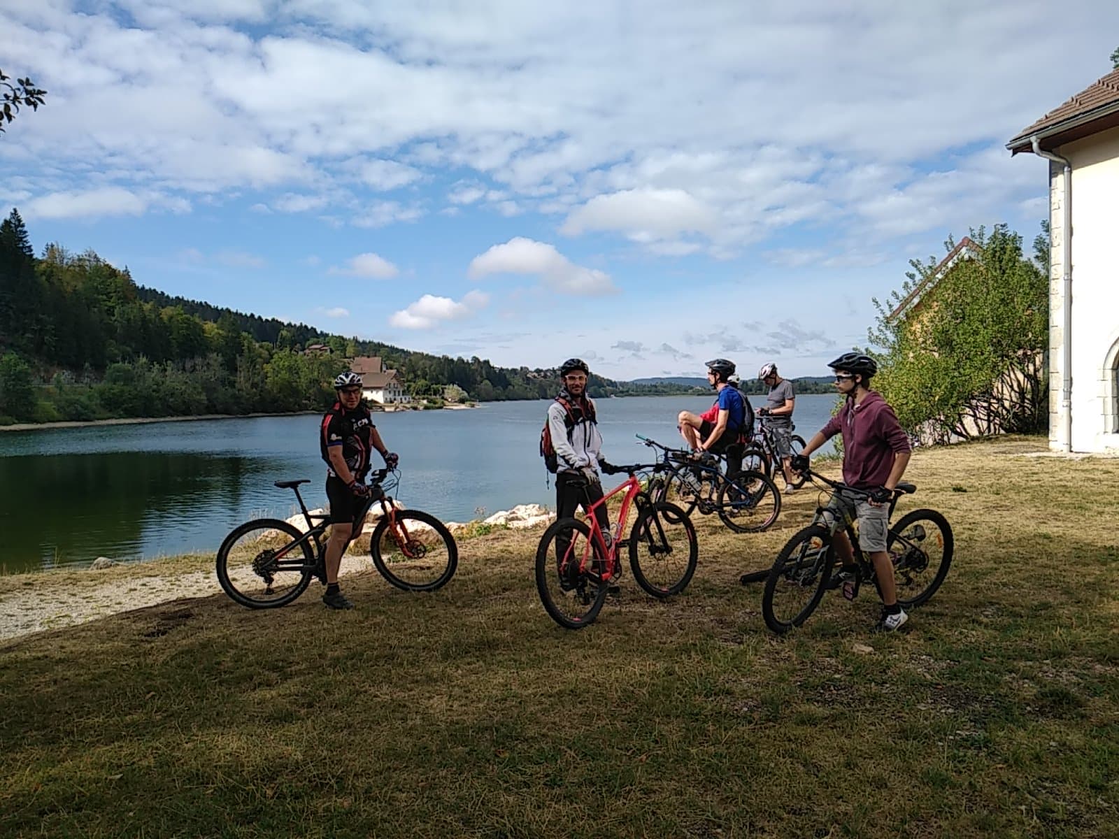 VTT Abbaye lac Août 22