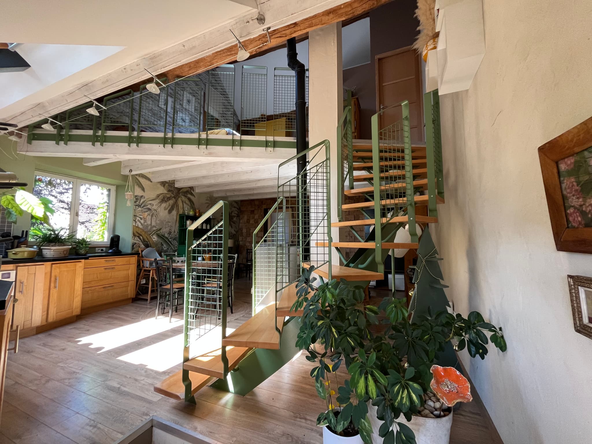 accès mezzanine