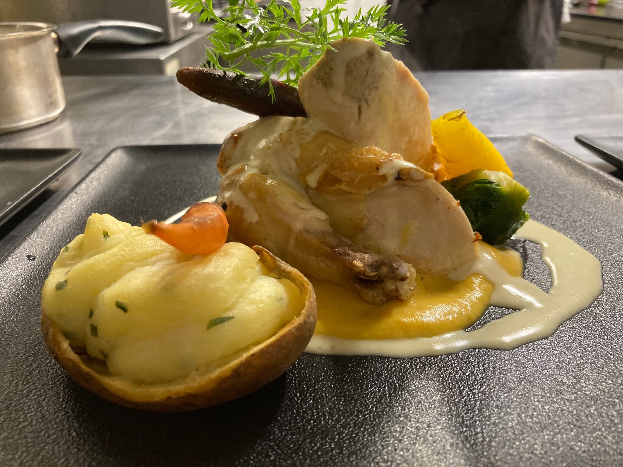 ballotine de poulet de bresse