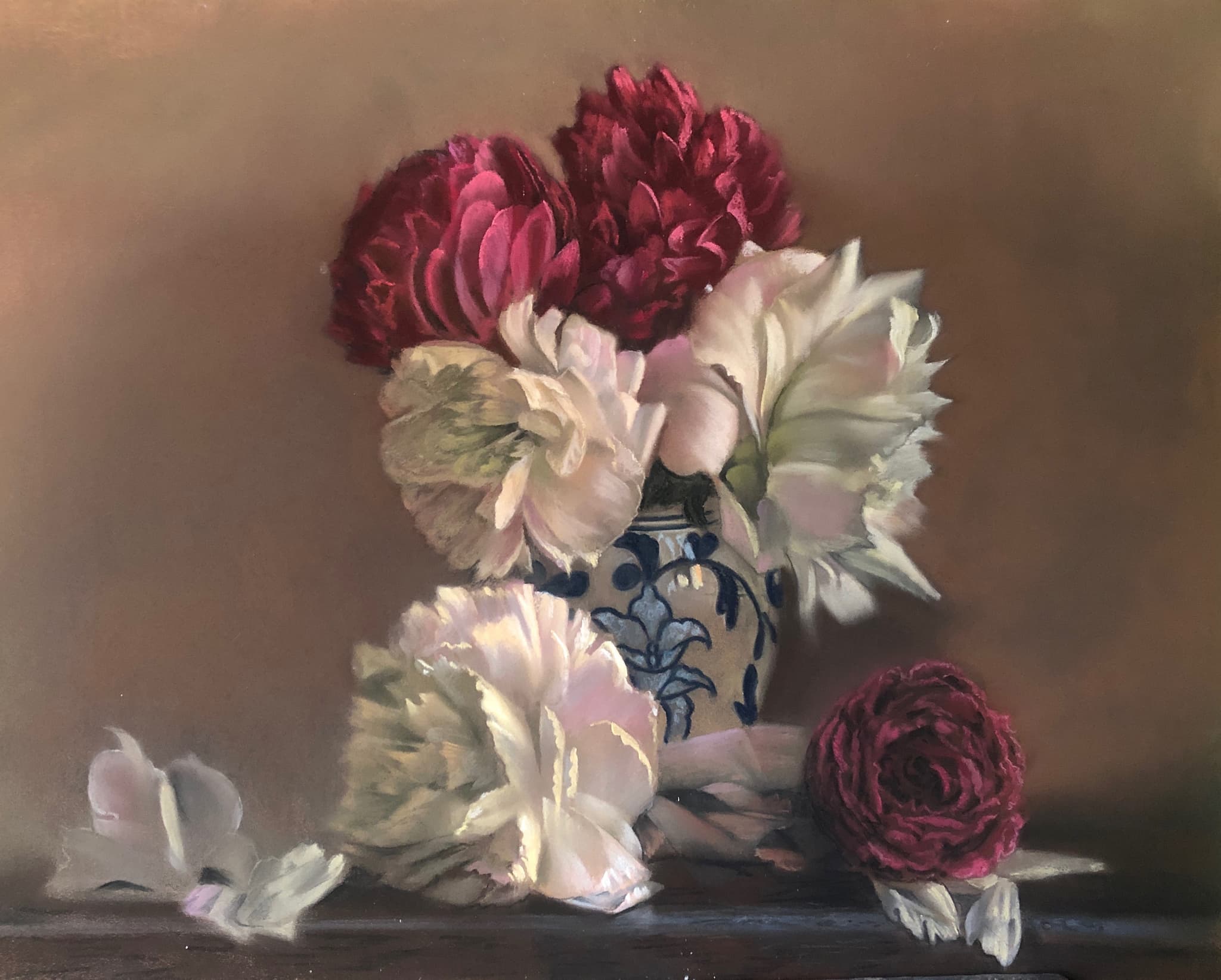 Bouquet de pivoines Daniel Solnon