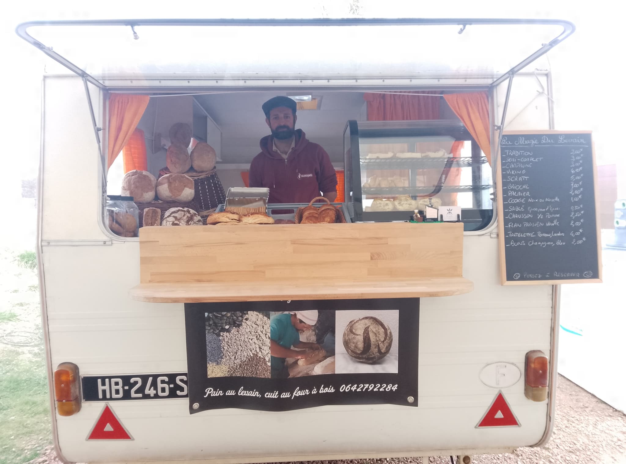 caravane + pains