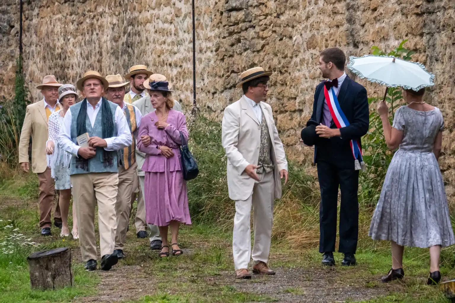 comédiens en action