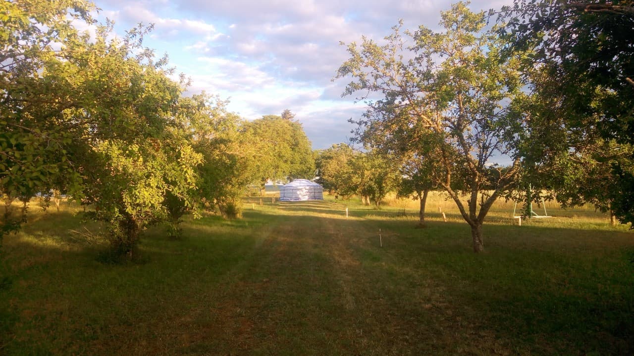Yourte vue Nord