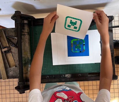 impression lego