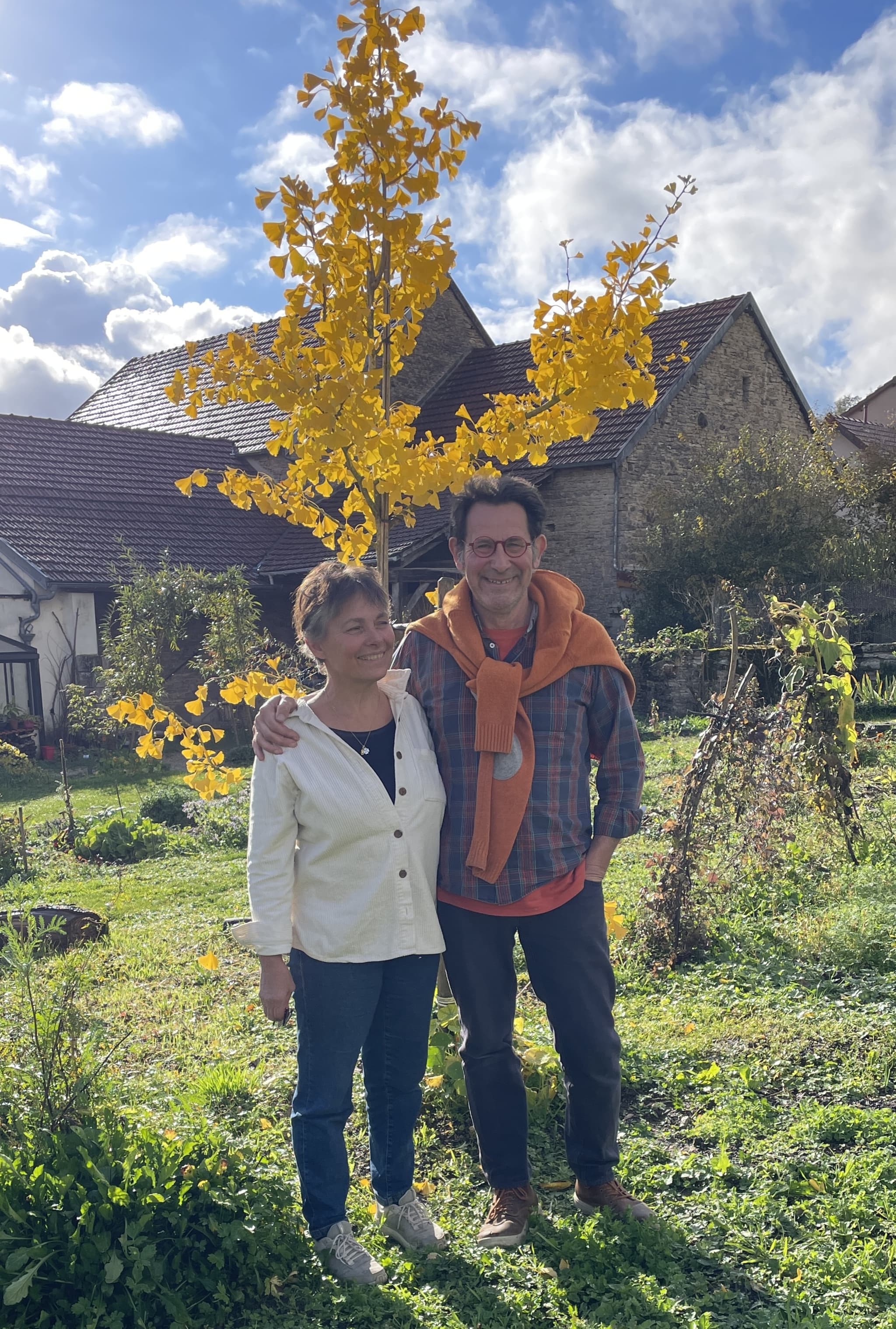 Olivier & Violaine animateurs de la Cense des Possibles