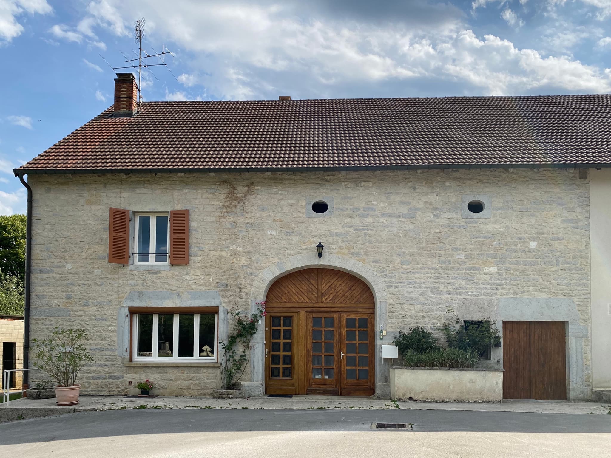 Facade du gite