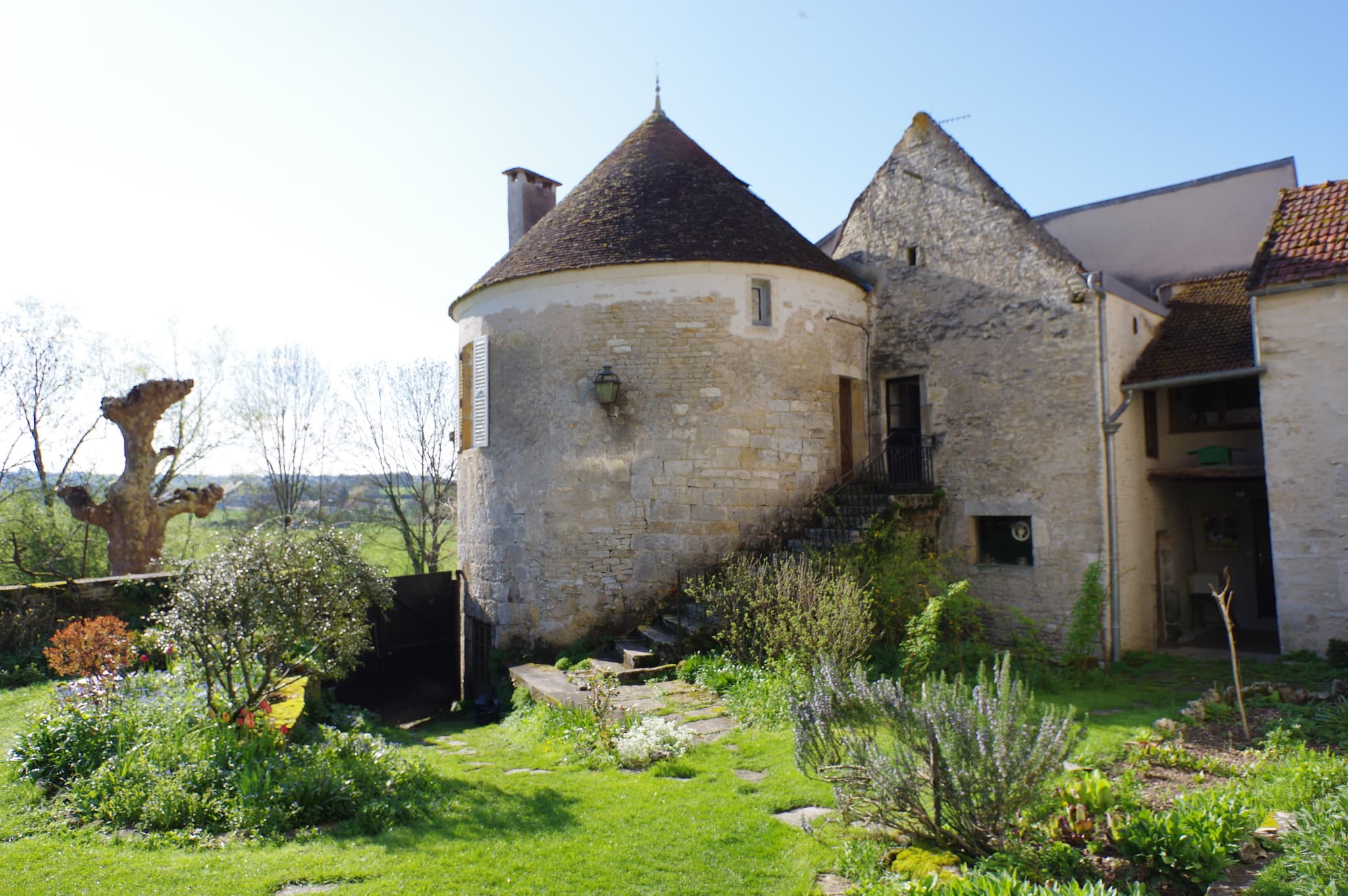 chambre de la tour - jardin