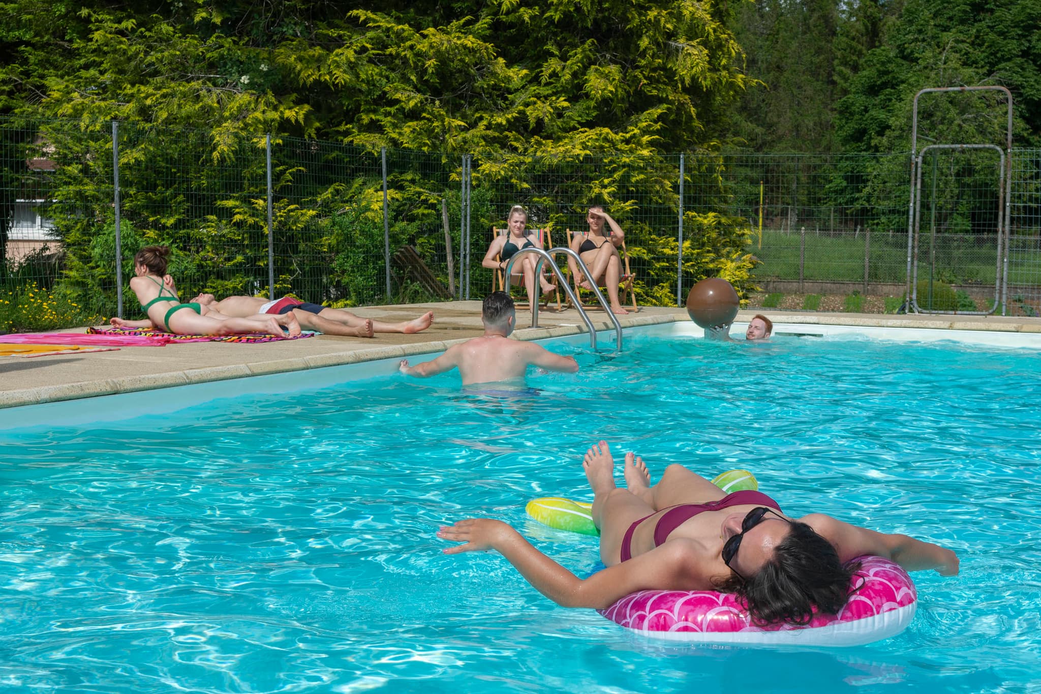 Piscine Camping de la forêt