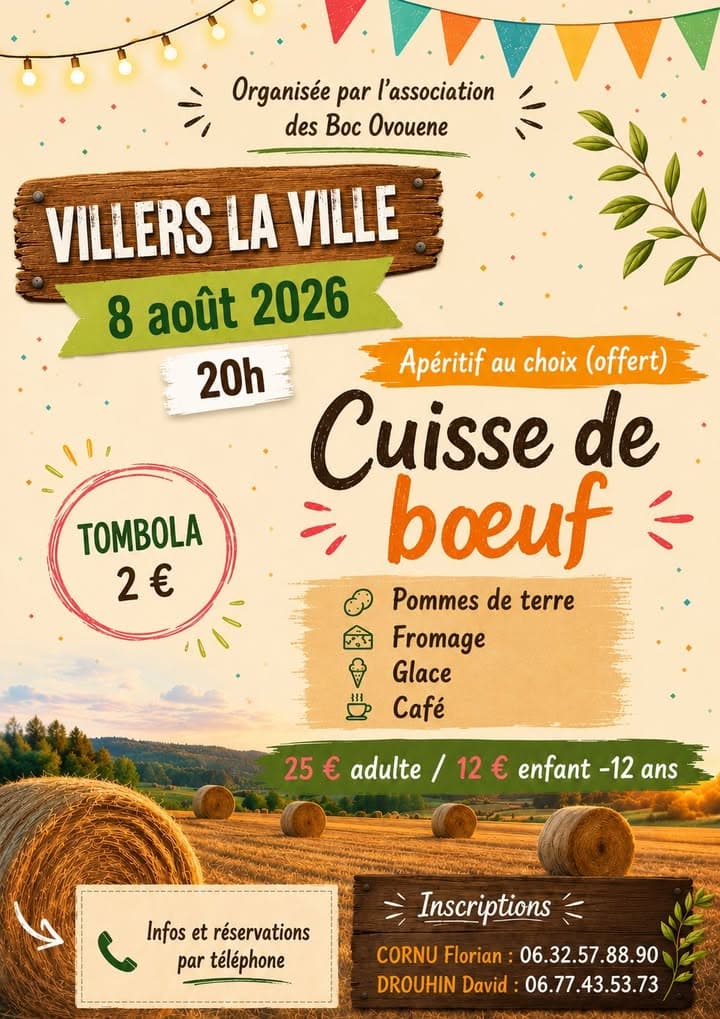 repas cuisse de boeuf