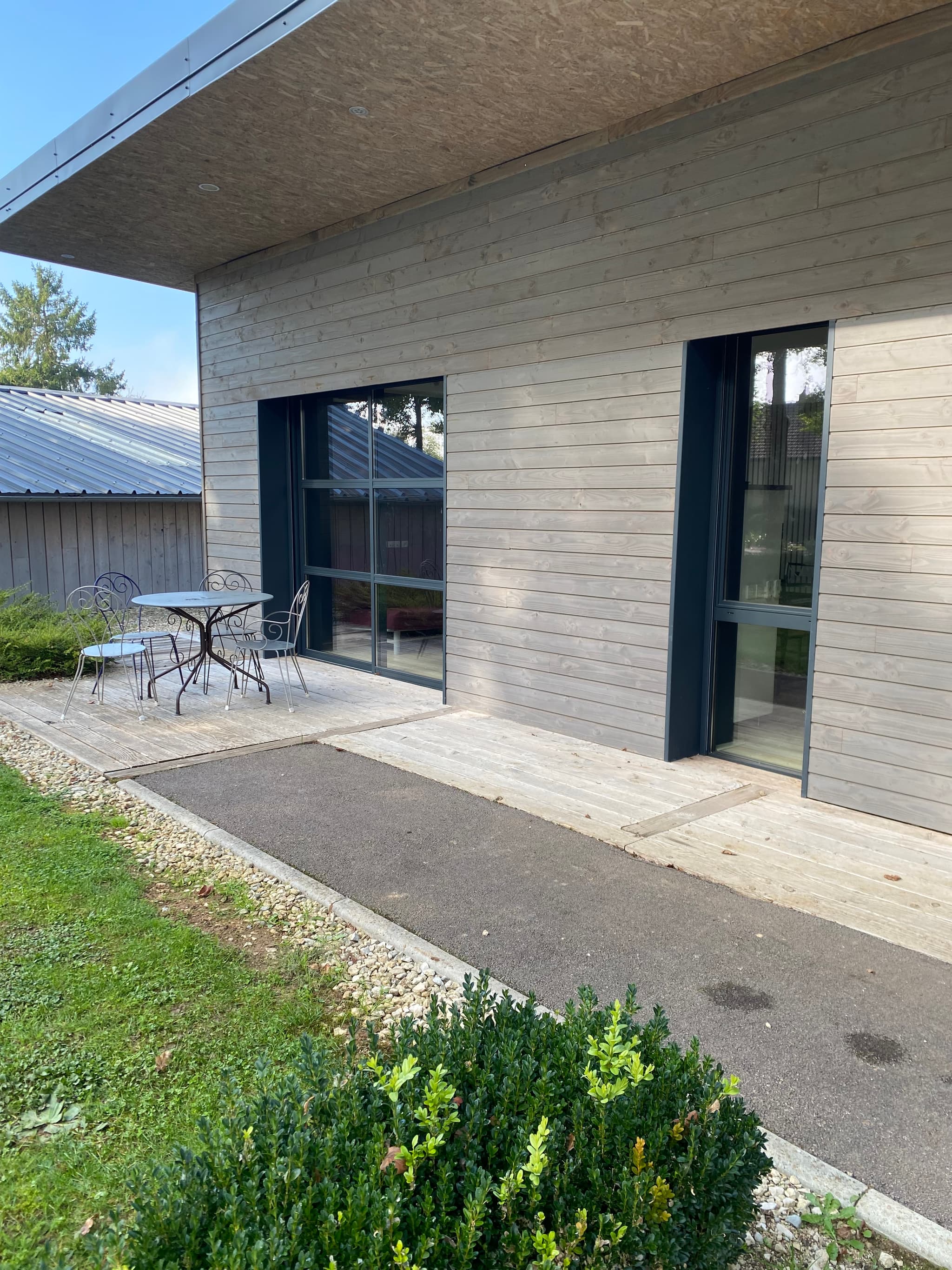 terrasse en facade