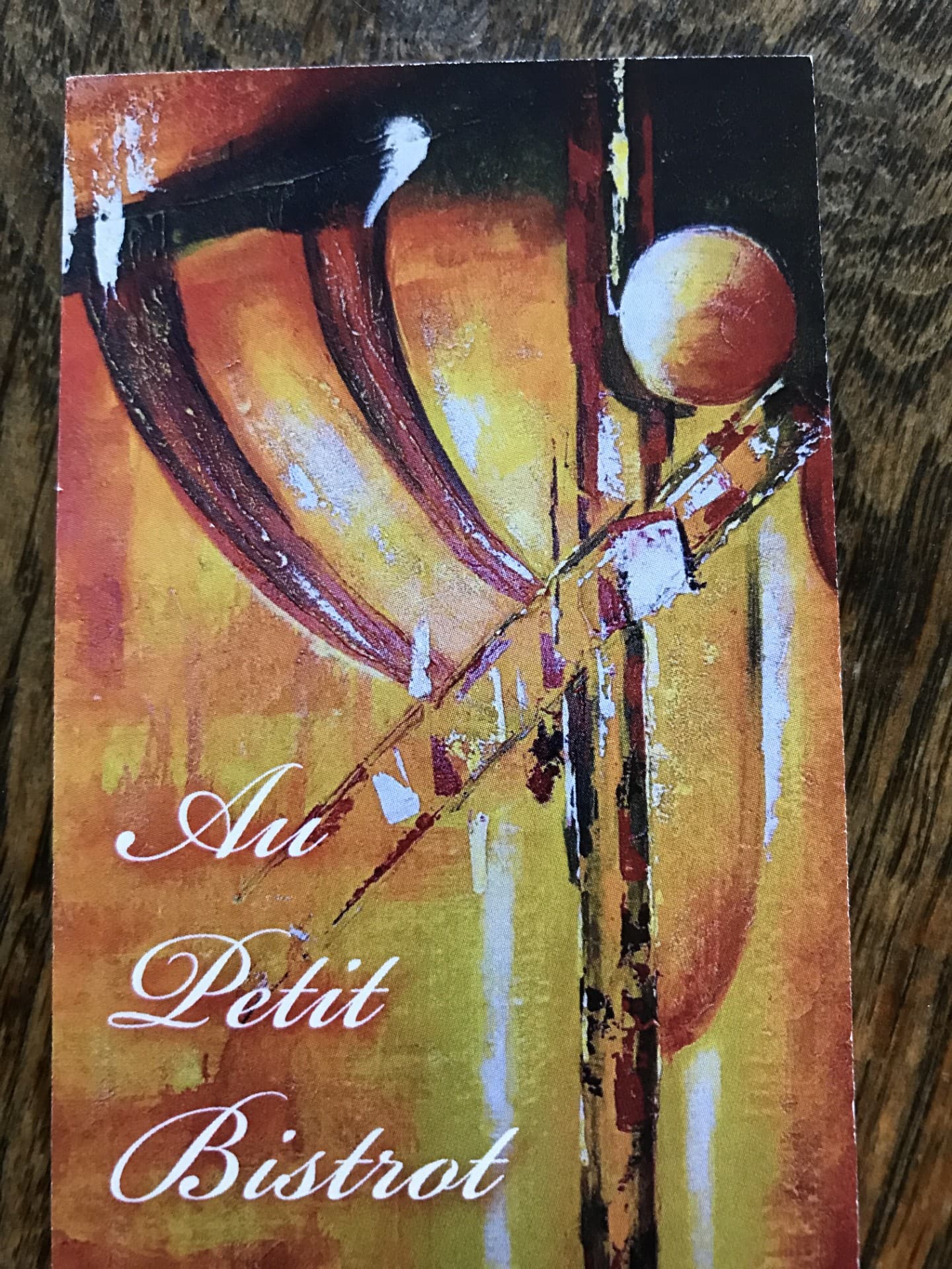 Au petit bistrot