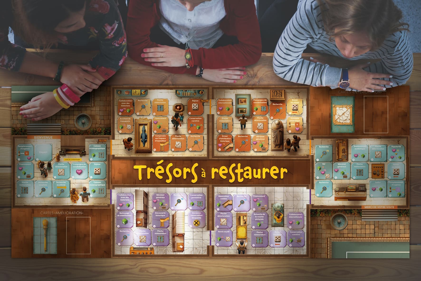 Atelier famille Trésors à restaurer