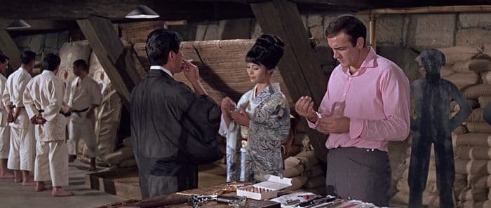 Film de James Bond "On ne vit que deux fois" de Lewis Gilbert