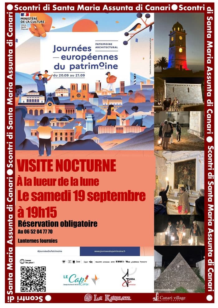 Journées Européennes du Patrimoine 2026 Canari