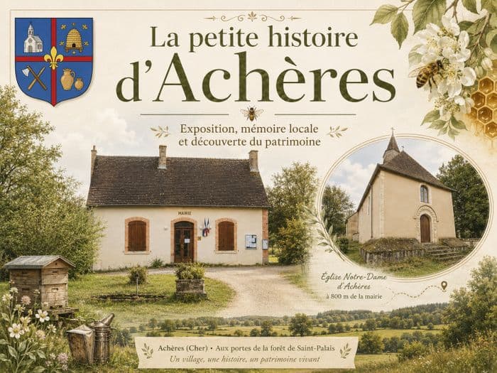 La petite histoire d'Achères : exposition, mémoire locale, découverte du patrimoine