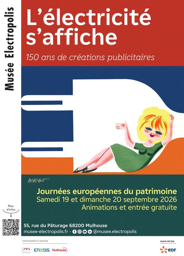 Visite libre et gratuite du Musée Electropolis et de l'exposition L'électricité s'affiche