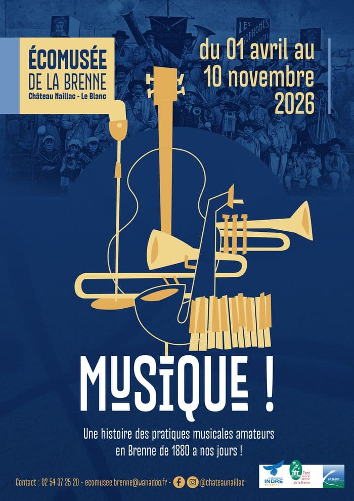 Exposition Musique ! Une histoire des pratiques musicales amateurs en Brenne