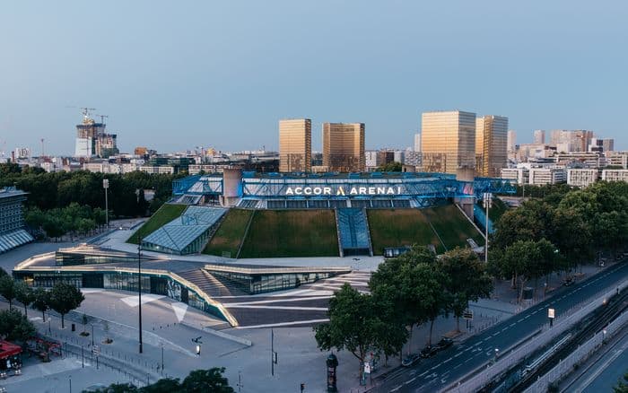 Visite guidée de l'ACCOR ARENA