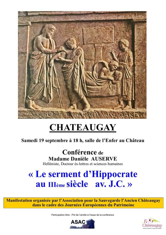 Conférence « Le serment d’Hippocrate »