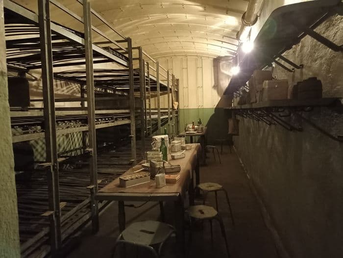Un ouvrage de la Ligne Maginot construit à ciel ouvert