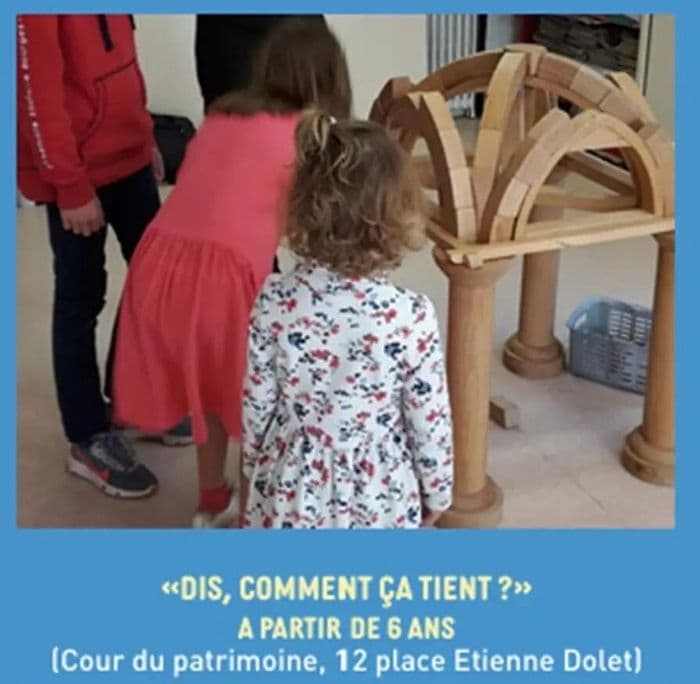 Visite jeune public "Dis, comment ça tient ?"