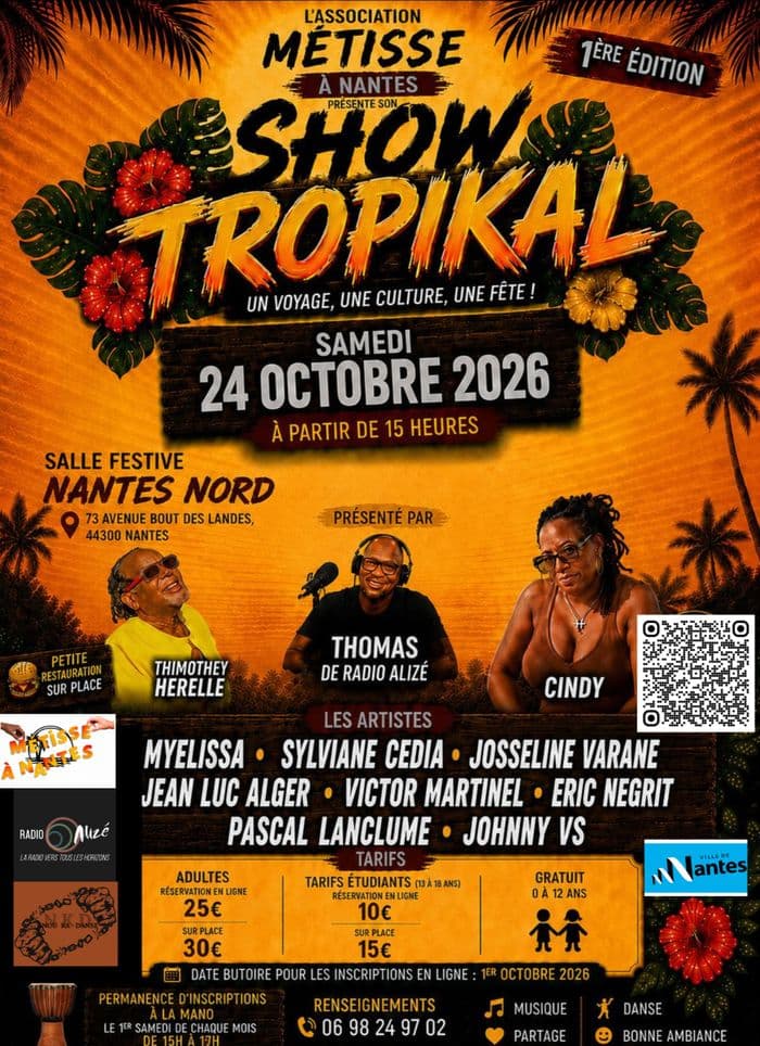 Le Show Tropikal de Métisse à Nantes