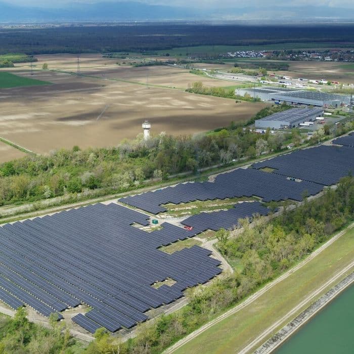 Visite guidée de la centrale solaire d'Ottmarsheim