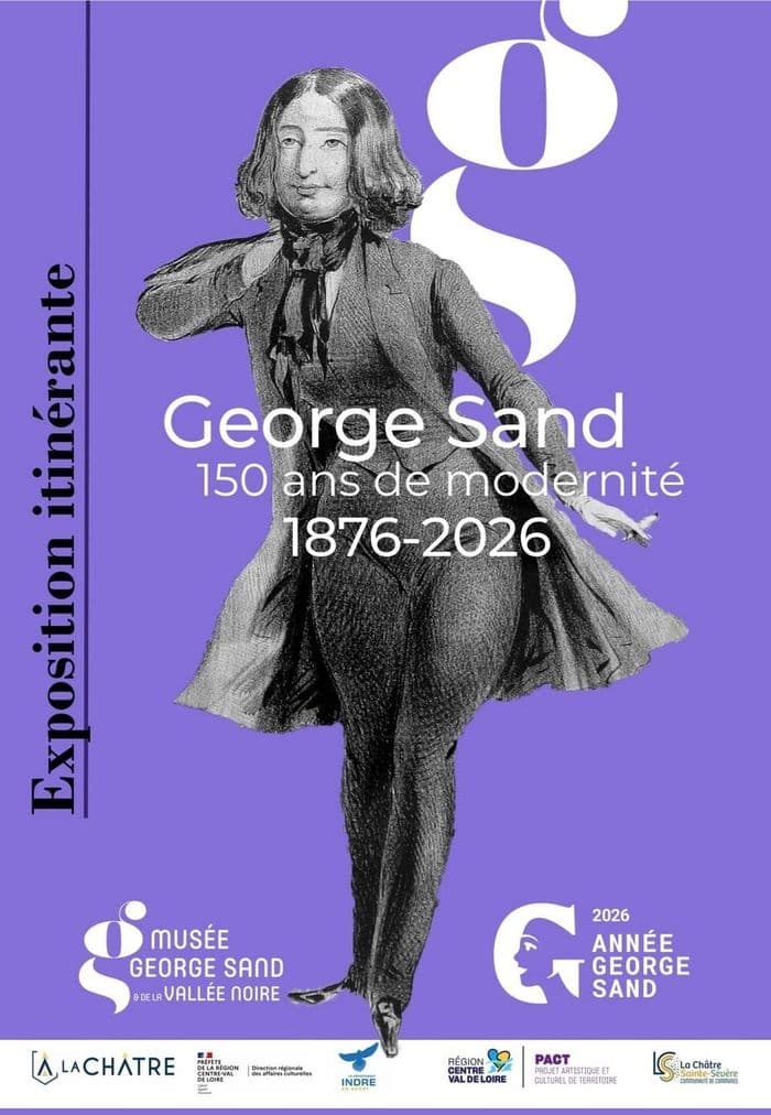 Visite guidée et lectures à voix haute de l’exposition « George Sand, 150 ans de modernité »