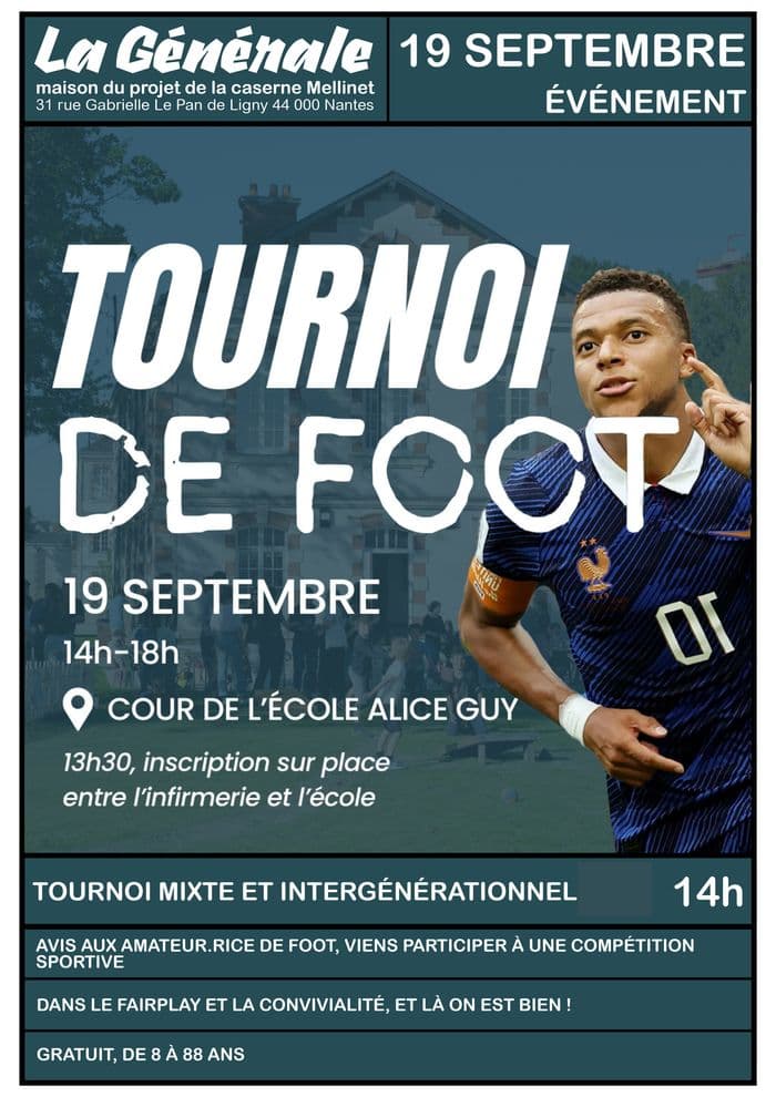 Tournoi de foot mixte et intergénérationnel