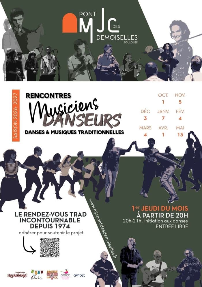 Rencontre Musiciens- Danseurs du Pont des Demoiselles