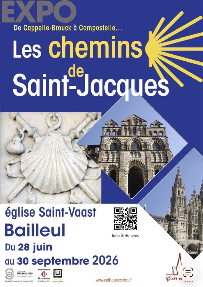Exposition sur les chemins de Saint-Jacques de Compostelle dans les Hauts-de-France