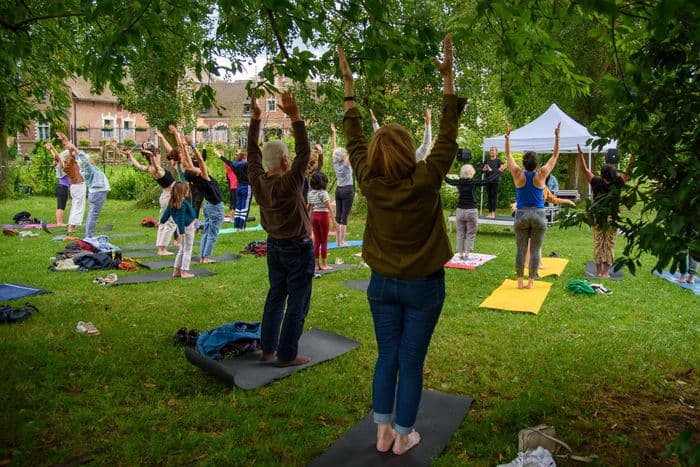 Cours de Yoga à la Villa Gabrielle