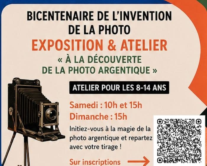 Exposition et Atelier "à la découverte de la photo argentique"
