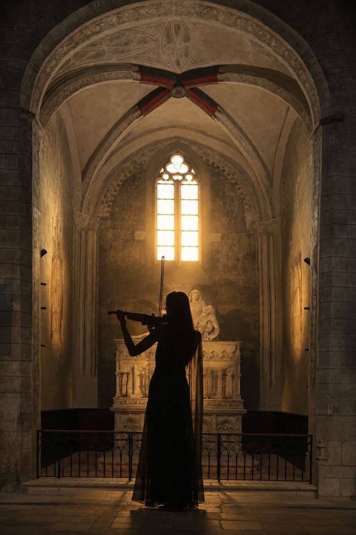 Le patrimoine sublimé par la musique : concert de violon en la Collégiale Saint-Salvi