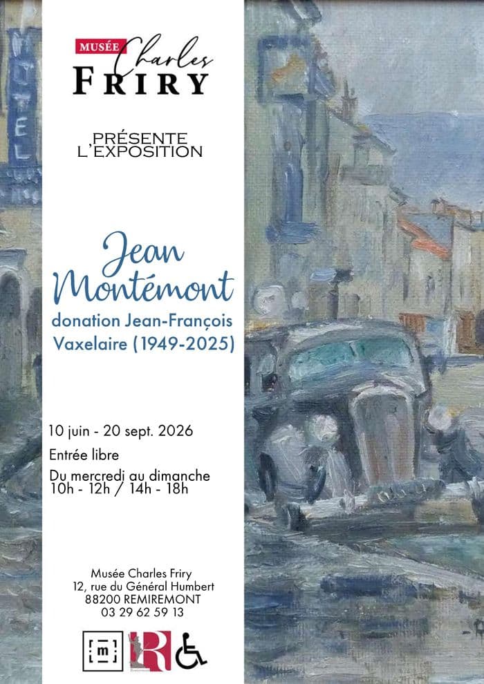 Exposition Jean Montémont, donation Jean-François Vaxelaire (1949-2025)