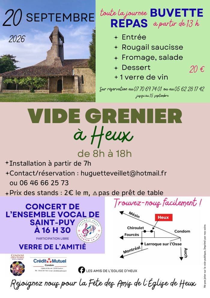 Fête de l'église de Heux