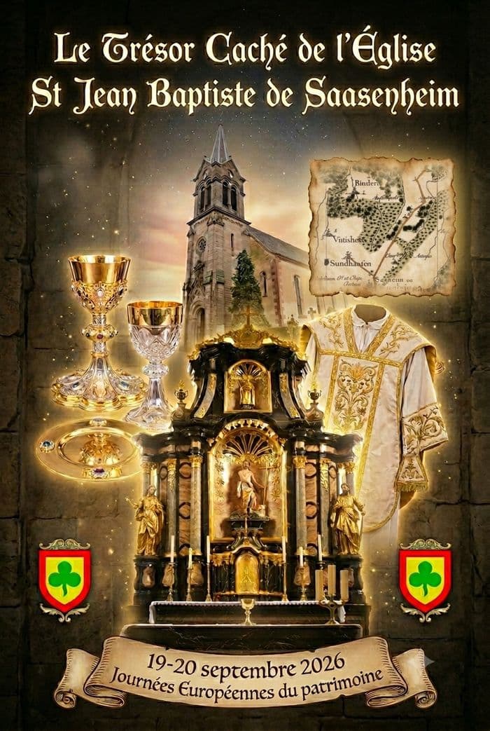 Le trésor caché de l'église St Jean-Baptiste de Saasenheim
