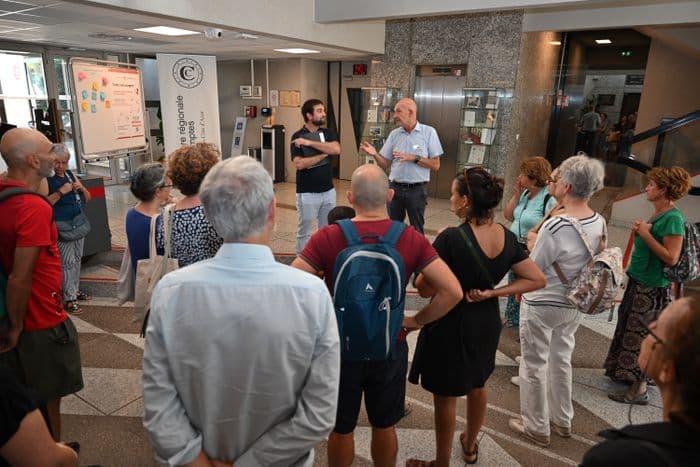Visite de la Chambre régionale des comptes