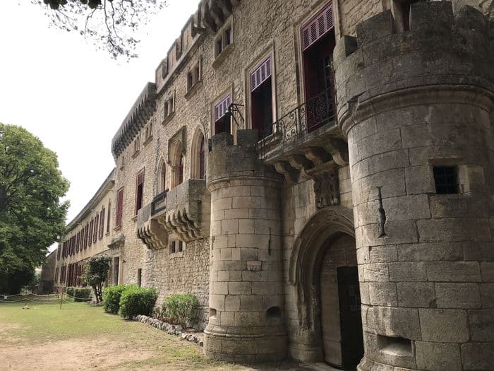 Visite tactile et descriptive du château de Thézan