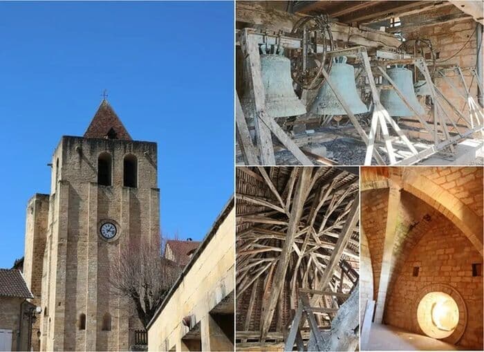 Visite commentée du clocher donjon avec panorama à 360° sur Saint-Cyprien