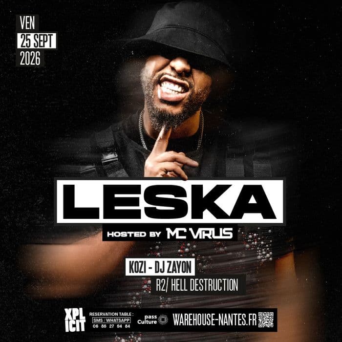 DJ LESKA & MC Virus en exclusivité à Nantes